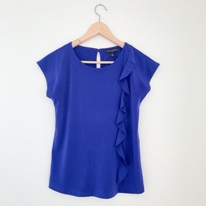 Banana Republic emerald blue blouse